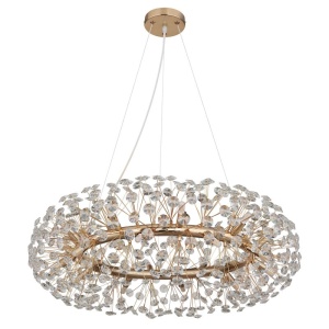 Lustra suspendata design elegant KATRINA auriu 161830 universul-luminii.ro