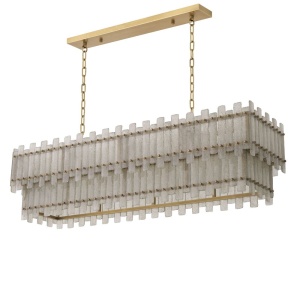 Lustra suspendata design LUX Caprera Rectangular, alama antica 115819 HZ 100750 universul-luminii.ro