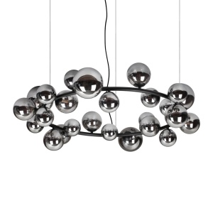 Lustra suspendata design modern PERLAGE SP25 FUME