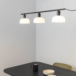 Lustra suspendata design modern TATAWIN alb 122640 universul-luminii.ro