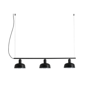 Lustra suspendata design modern TATAWIN negru