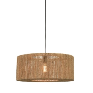Lustra suspendata eco din iuta Iguazu round 60cm