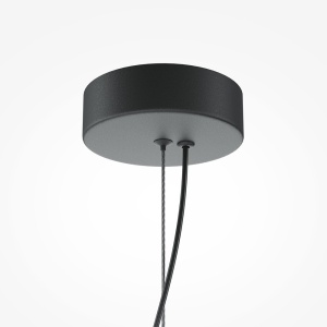 Lustra suspendata LED design minimalist Flat, fumuriu 73520 universul-luminii.ro