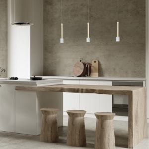 Lustra suspendata LED design minimalist FUGAZ alb MA-8946 171970 universul-luminii.ro