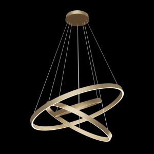 Lustra suspendata LED design tehnic Rim alama MYMOD058PL-L100BS4K 91200 universul-luminii.ro