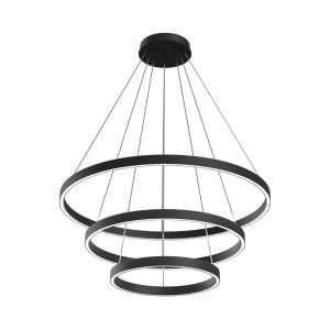 Lustra suspendata LED design tehnic Rim negru MYMOD058PL-L100B4K 91210 universul-luminii.ro