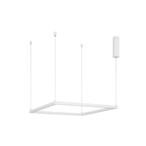 Lustra suspendata LED dimabila design modern ETERNA alb NVL-9990733