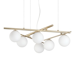 Lustra suspendata moderna ATLAS SP6 ORO