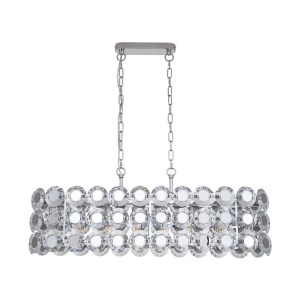 Lustra suspendata ovala design elegant Belle 8LT - Img 2