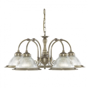 Lustra suspendata stil clasic American Diner 5L alama antic 9345-5 SRT