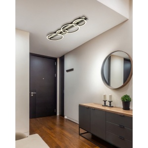Lustra tavan, Plafoniera cu 4 inele LED NORBERTO