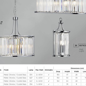Lustra traditionala stil clasic Victoria crom 8295-5CC SRT 59500 universul-luminii.ro