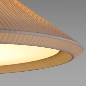 Lustra XXL suspendata design decorativ SAIGON IN 70cm Ivory white 214530 universul-luminii.ro