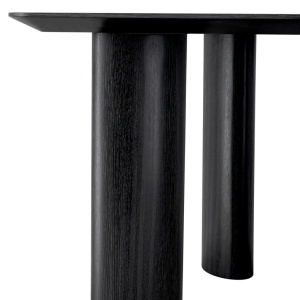 Masa design LUX Bergman L Charcoal grey, 300x120cm - Img 3