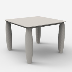 Masa dining de exterior / interior design modern premium VASES 100x100cm - Img 12