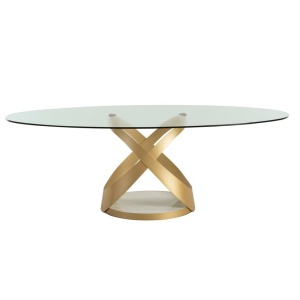 Masa ovala eleganta design LUX Capri 220x120cm