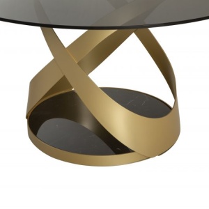 Masa ovala eleganta design LUX Capri 220x120cm - Img 5