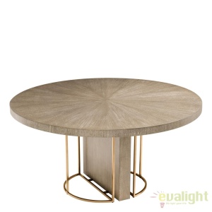 Masa rotunda design LUX Remington diametru 152cm 111459 HZ - Img 3