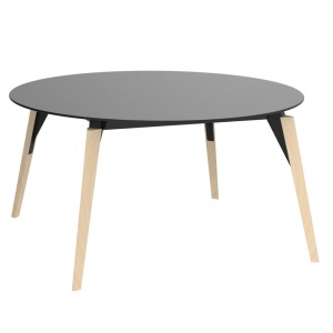 Masa rotunda design modern premium FAZ WOOD, 140cm 54324