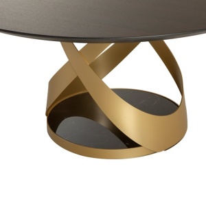 Masa rotunda eleganta design LUX Capri 140cm - Img 3
