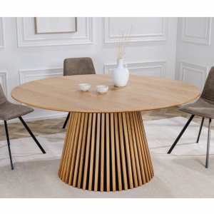 Masa rotunda Valhalla Wood 120cm, stejar