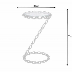 Masuta auxiliara design unicat Chain 55cm - Img 5