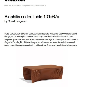 Masuta cafea exterior / interior design modern premium BIOPHILIA - Img 6