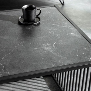 Masuta de cafea design industrial Architecture 100cm - Img 4