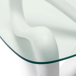 Masuta de cafea design LUX Aventura alb - Img 3
