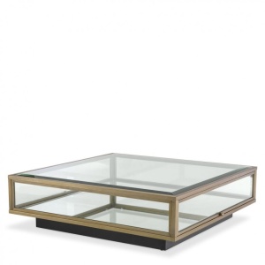 Masuta de cafea design LUX clasic Ryan, alama 114991 HZ