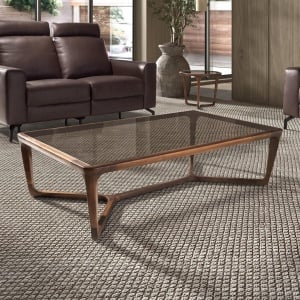 Masuta de cafea design LUX Smoked brown