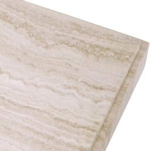 Masuta design LUX din travertin Sartoria 50x65cm - Img 4