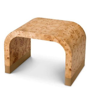 Masuta design LUX, Furnir Burl Mappa, Maro, Quinton - Img 4