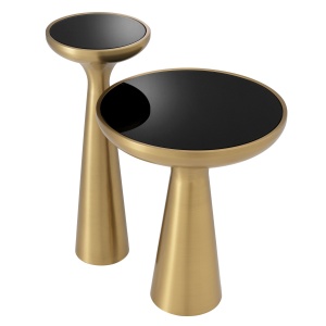 Masuta laterala design elegant LUX Lindos alama H-60cm 114033 HZ - Img 4