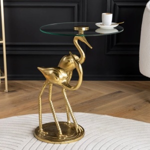Masuta laterala design unic WILDLIFE CRANE 55cm - Img 10