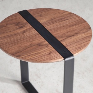 Masuta laterala eleganta design LUX Walnut AC 2054-MH1903B-NOGAL - Img 4