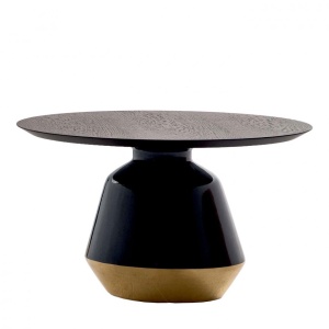 Masuta Living design LUX din ceramica si lemn Amira, 61cm