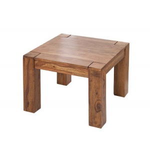 Masuta Living din lemn de trandafir Sheesham Makassar 60cm