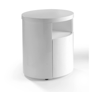 Masuta/ Noptiera eleganta design modern Dreams AC-LE313-BLANCO - Img 3