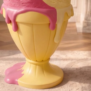 Masuta stil pop art modern SWEET SOCIETY Sundae 65cm - Img 10