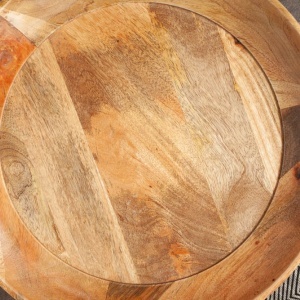 Masuta stil retro Pure Nature Mango 45cm A-39667 VC - Img 3