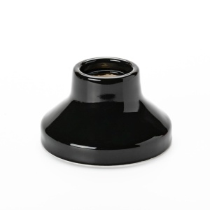 Mini Plafoniera din ceramica neagra FROST - Img 8
