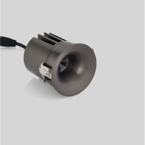 Mini Spot incastrabil LED 10W 3000K Sanco nickel - Img 2