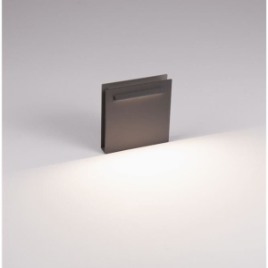 Mini Stalp de exterior LED 2700K, IP67 RECTO H-23cm gri inchis - Img 7