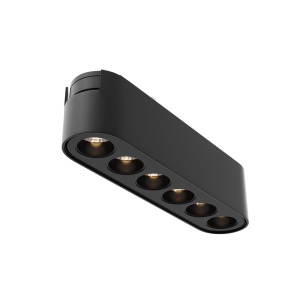 Modul LED, accesoriu pentru sina magnetica Radity, Points negru 6W 3000K