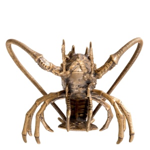 Obiect decorativ din alama masiva design LUX Lobster - Img 2