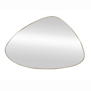 Oglinda de perete decorativa NOEMI 85cm auriu