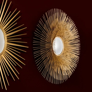 Oglinda decorativa LUX diametru 80cm, Solaris 110436 HZ - Img 2