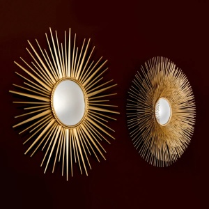 Oglinda decorativa LUX diametru 96cm, Helios 110329 HZ - Img 2