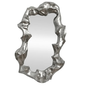 Oglinda decorativa VENETIA 150cm argintiu
